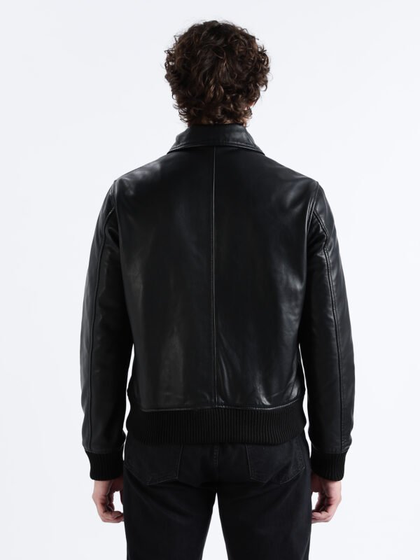 Rocca leather bomber Jacket